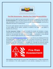 Fire Risk Assessments - Meeting Your Safety Responsibilities.pdf