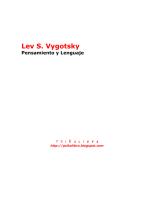 Lev S. Vygotsky - Pensamiento y Lenguaje.pdf